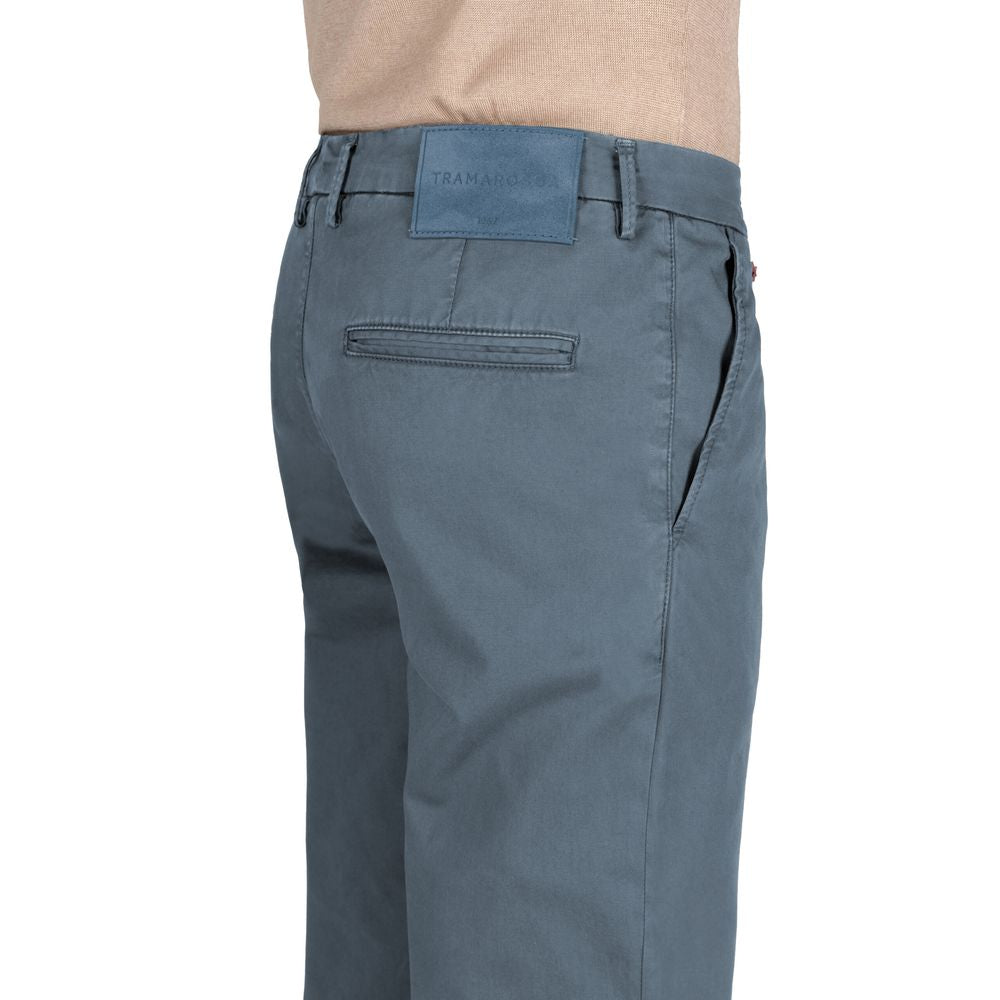 Blue Cotton Men Jeans-Tramarossa-LabelTerrace.com
