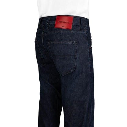 Blue Cotton Men Jeans-Tramarossa-LabelTerrace.com