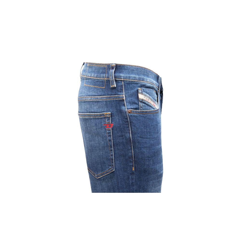 Blue Cotton Men Jeans-Diesel-LabelTerrace.com