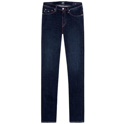 Blue Cotton Men Jeans