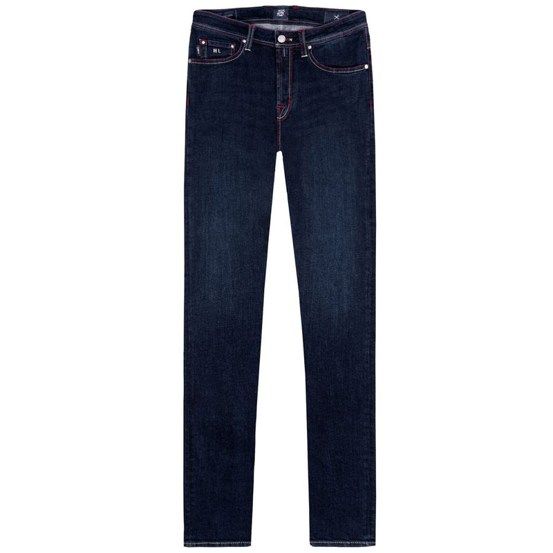 Blue Cotton Men Jeans