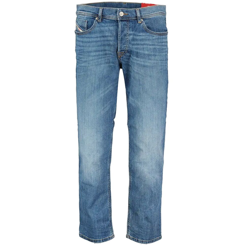 Blue Cotton Men Jeans-Diesel-LabelTerrace.com