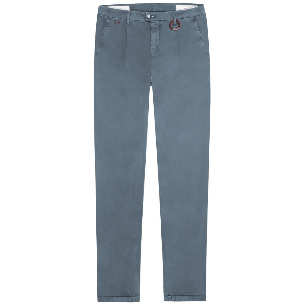 Blue Cotton Men Jeans-Tramarossa-LabelTerrace.com