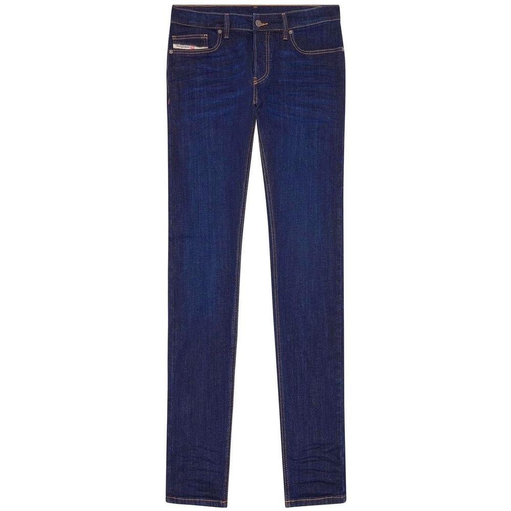 Blue Cotton Men Jeans-Diesel-LabelTerrace.com