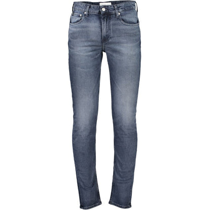 Blue Cotton Men Jeans-Calvin Klein-LabelTerrace.com