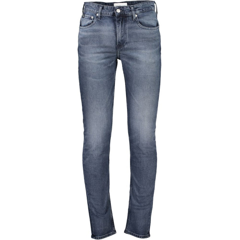 Blue Cotton Men Jeans-Calvin Klein-LabelTerrace.com