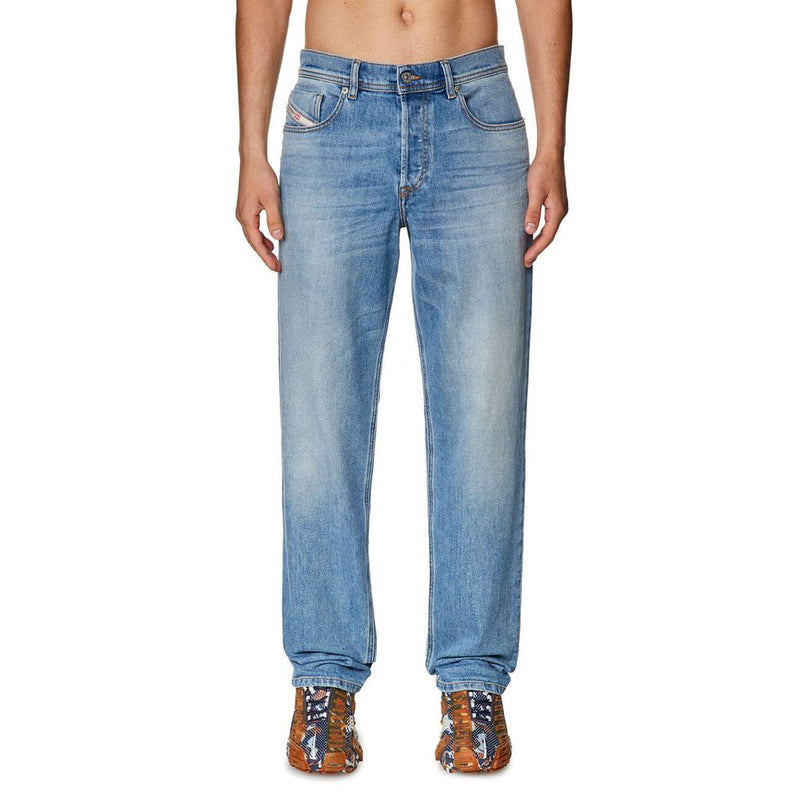 Blue Cotton Men Jeans-Diesel-LabelTerrace.com