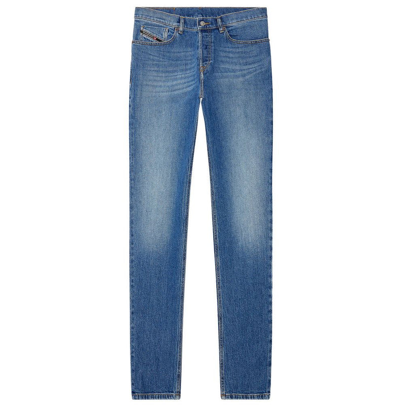Blue Cotton Men Jeans-Diesel-LabelTerrace.com