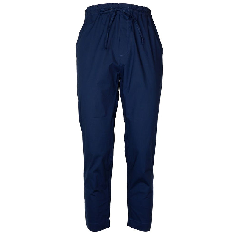 Blue Cotton Men Pants-Alpha Studio-LabelTerrace.com