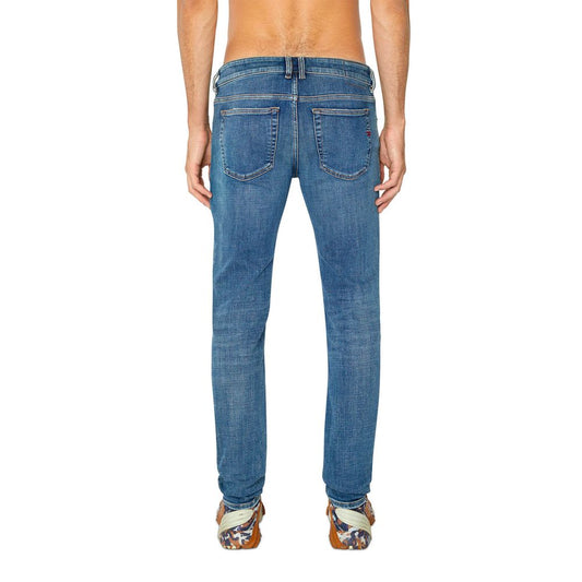 Blue Cotton Men Skinny Jean-Diesel-LabelTerrace.com