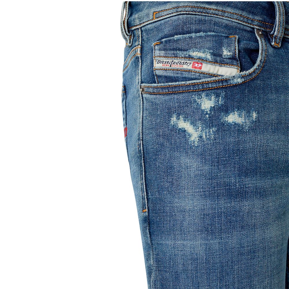 Blue Cotton Men Skinny Jean-Diesel-LabelTerrace.com