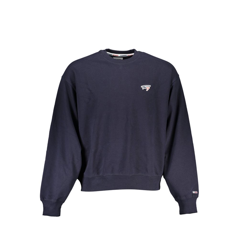 Blue Cotton Men Sweater-Tommy Hilfiger-LabelTerrace.com