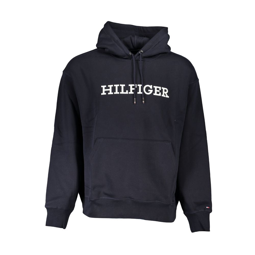 Blue Cotton Men Sweater-Tommy Hilfiger-LabelTerrace.com