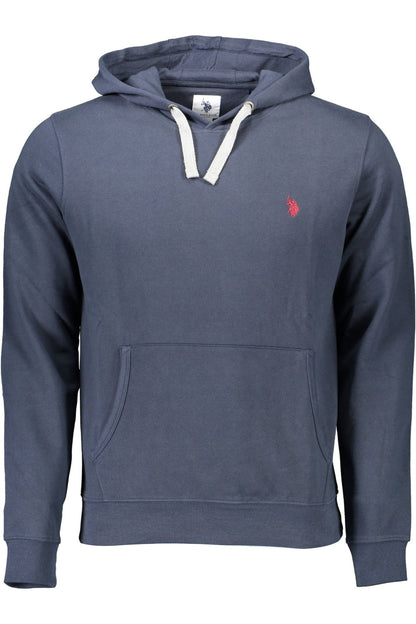 Blue Cotton Men Sweater-U.S. POLO ASSN.-LabelTerrace.com