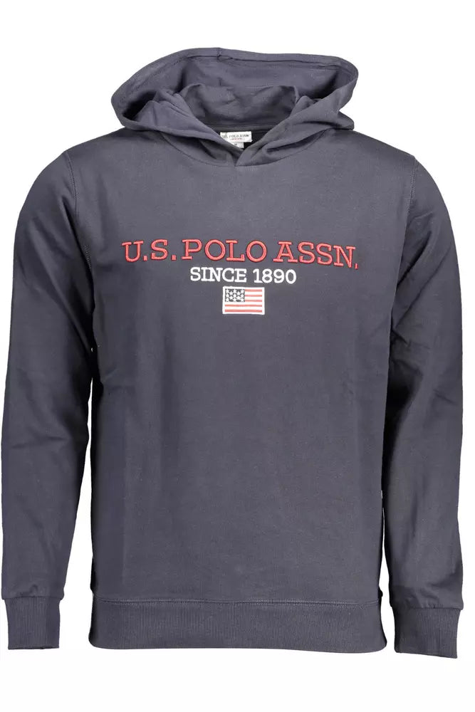 Blue Cotton Men Sweater-U.S. POLO ASSN.-LabelTerrace.com