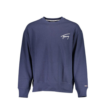 Blue Cotton Men Sweater-Tommy Hilfiger-LabelTerrace.com