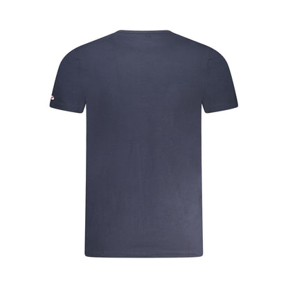 Blue Cotton Men T-Shirt-Pepe Jeans-LabelTerrace.com
