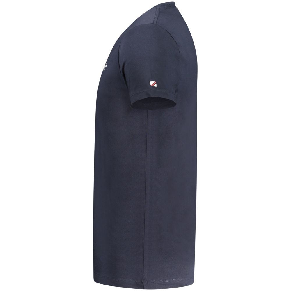 Blue Cotton Men T-Shirt-Pepe Jeans-LabelTerrace.com