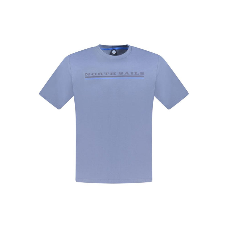 Blue Cotton Men T-Shirt-North Sails-LabelTerrace.com