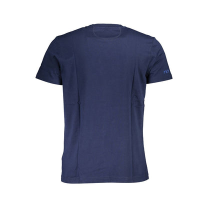 Blue Cotton Men TShirt