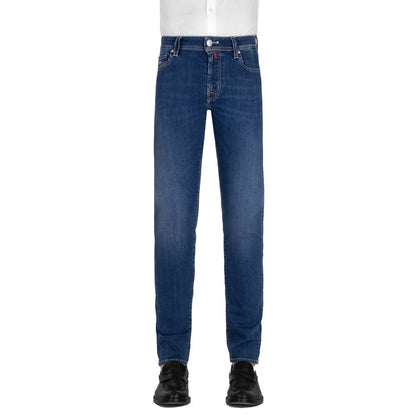 Blue Cotton Men's Jeans