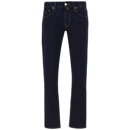 Blue Cotton Men's Jeans