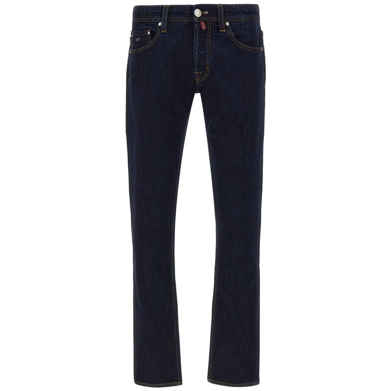 Blue Cotton Men's Jeans