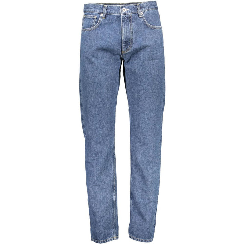 Blue Cotton Men's Jeans-Gant-LabelTerrace.com