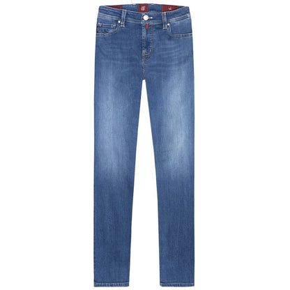 Blue Cotton Men's Jeans