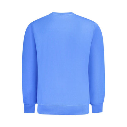Blue Cotton Men's Sweatshirt