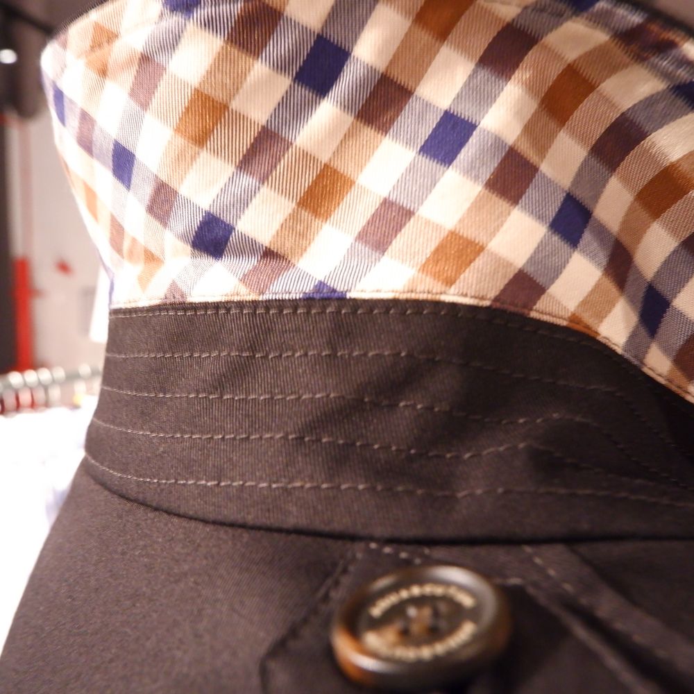 Blue Cotton Men's Trench Coat-Aquascutum-LabelTerrace.com