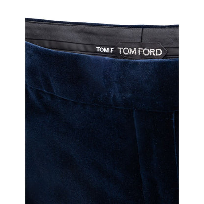 Blue Cotton Skirt-Tom Ford-LabelTerrace.com