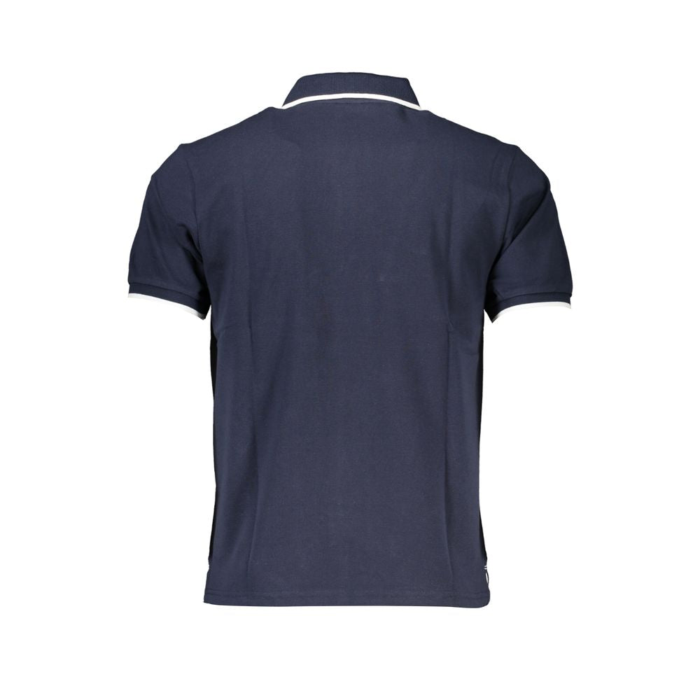 Blue Cotton Polo Shirt-North Sails-LabelTerrace.com