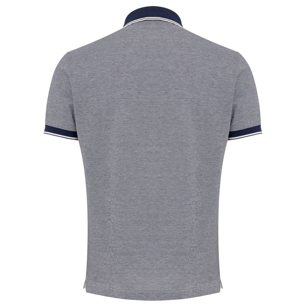 Blue Cotton Polo Shirt-Canali-LabelTerrace.com