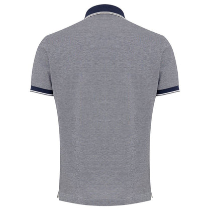Blue Cotton Polo Shirt-Canali-LabelTerrace.com