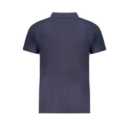 Blue Cotton Polo Shirt-Norway 1963-LabelTerrace.com