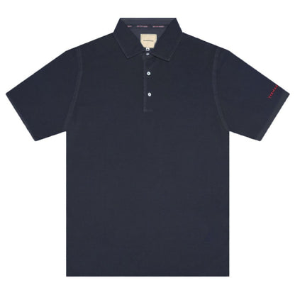 Blue Cotton Polo Shirt-Tramarossa-LabelTerrace.com