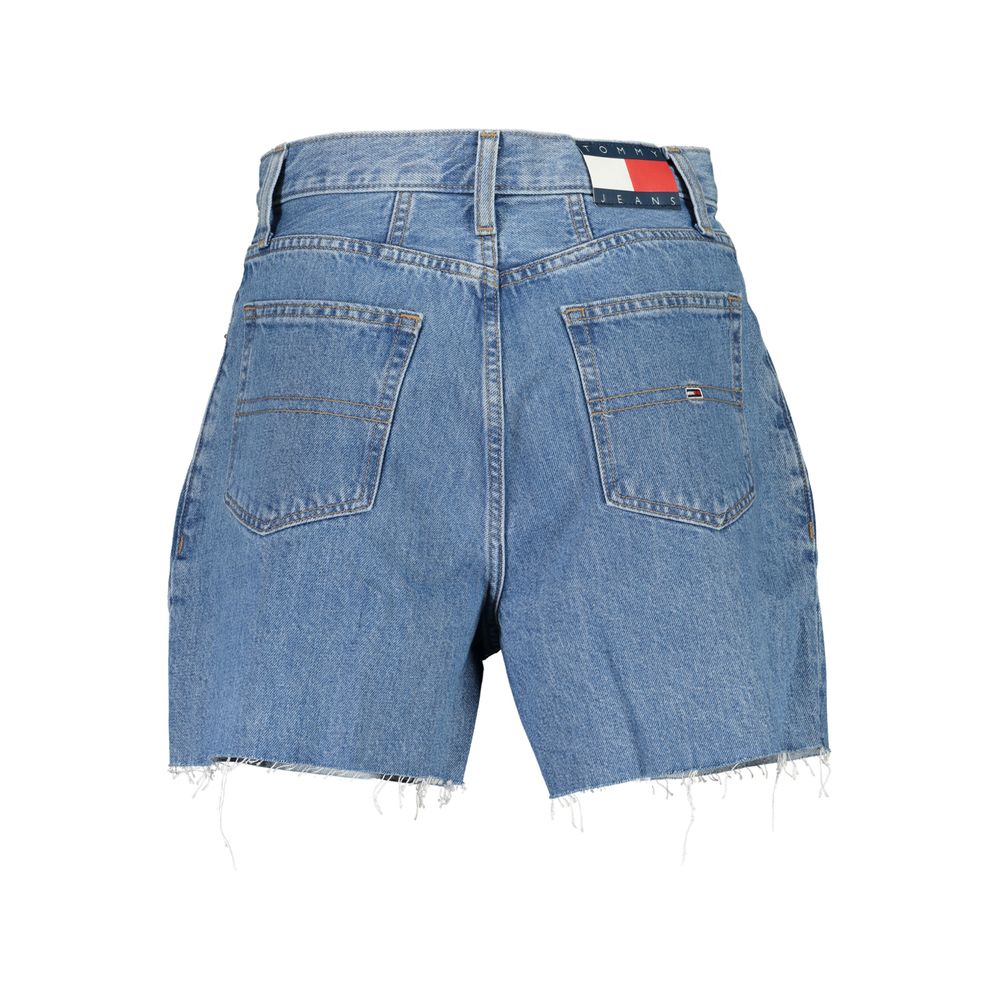 Blue Cotton Short-Tommy Hilfiger-LabelTerrace.com