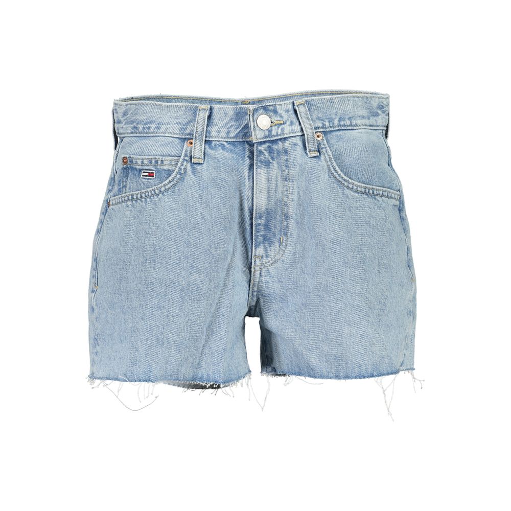 Blue Cotton Short-Tommy Hilfiger-LabelTerrace.com