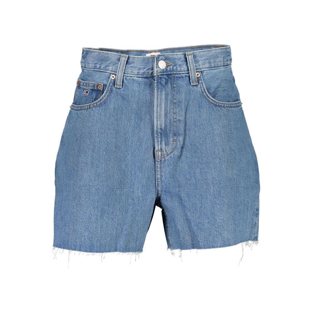 Blue Cotton Short-Tommy Hilfiger-LabelTerrace.com