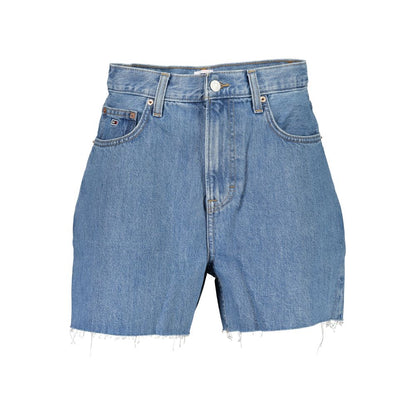 Blue Cotton Short-Tommy Hilfiger-LabelTerrace.com