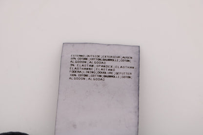 Blue Cotton Stretch Chinos Pants-GF Ferre-LabelTerrace.com