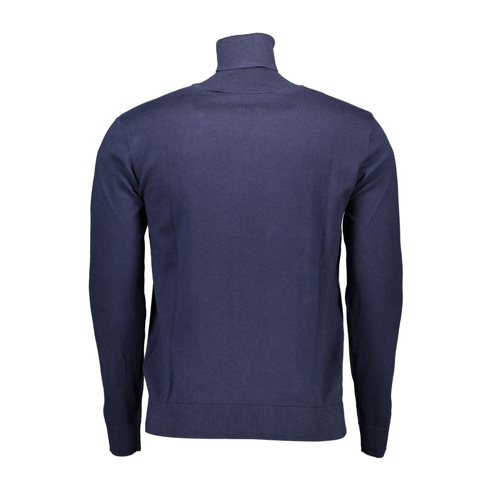 Blue Cotton Sweater-U.S. POLO ASSN.-LabelTerrace.com