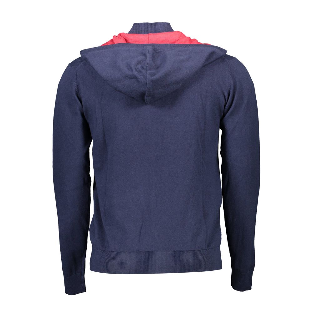 Blue Cotton Sweater-U.S. POLO ASSN.-LabelTerrace.com