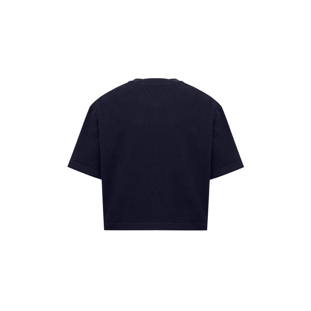 Blue Cotton T-Shirt-Bottega Veneta-LabelTerrace.com
