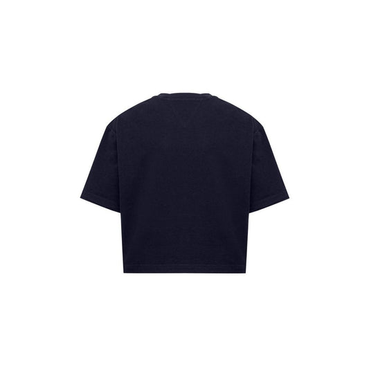 Blue Cotton T-Shirt-Bottega Veneta-LabelTerrace.com