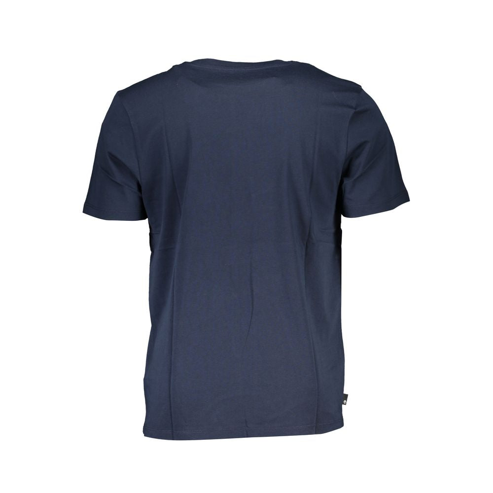 Blue Cotton T-Shirt-Timberland-LabelTerrace.com