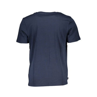 Blue Cotton T-Shirt-Timberland-LabelTerrace.com