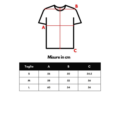 تي شيرت قطني أزرق