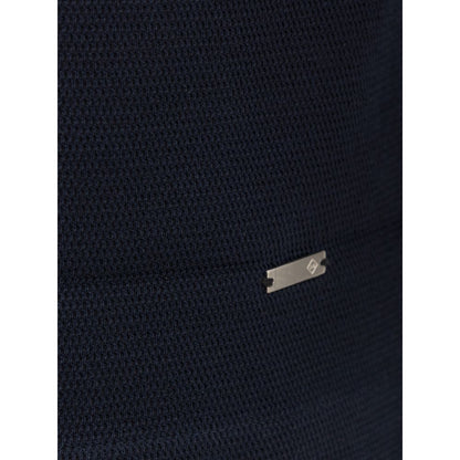Blue Cotton T-Shirt-Dunhill-LabelTerrace.com